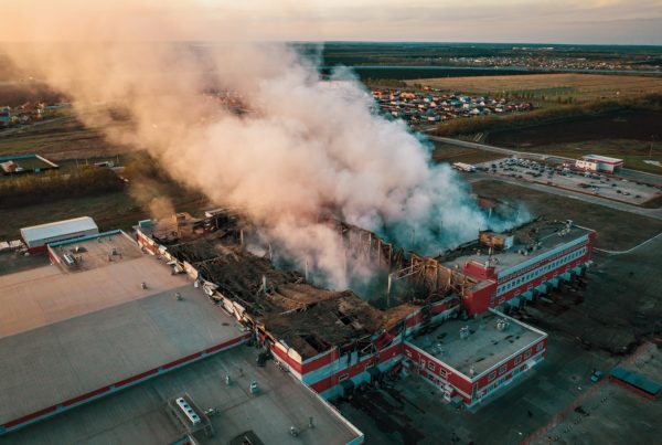 Manufacturing Plant Fire